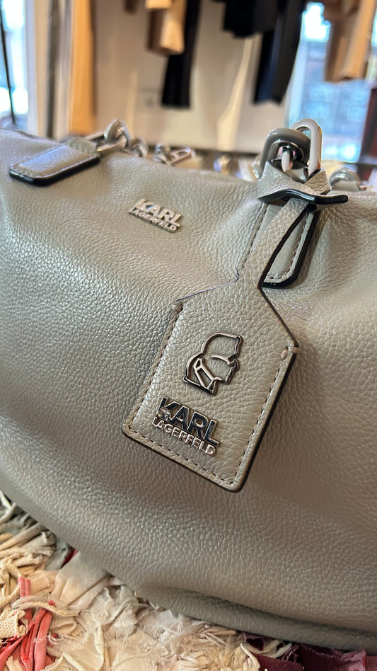 KARL LAGERFELD Tasche grau
