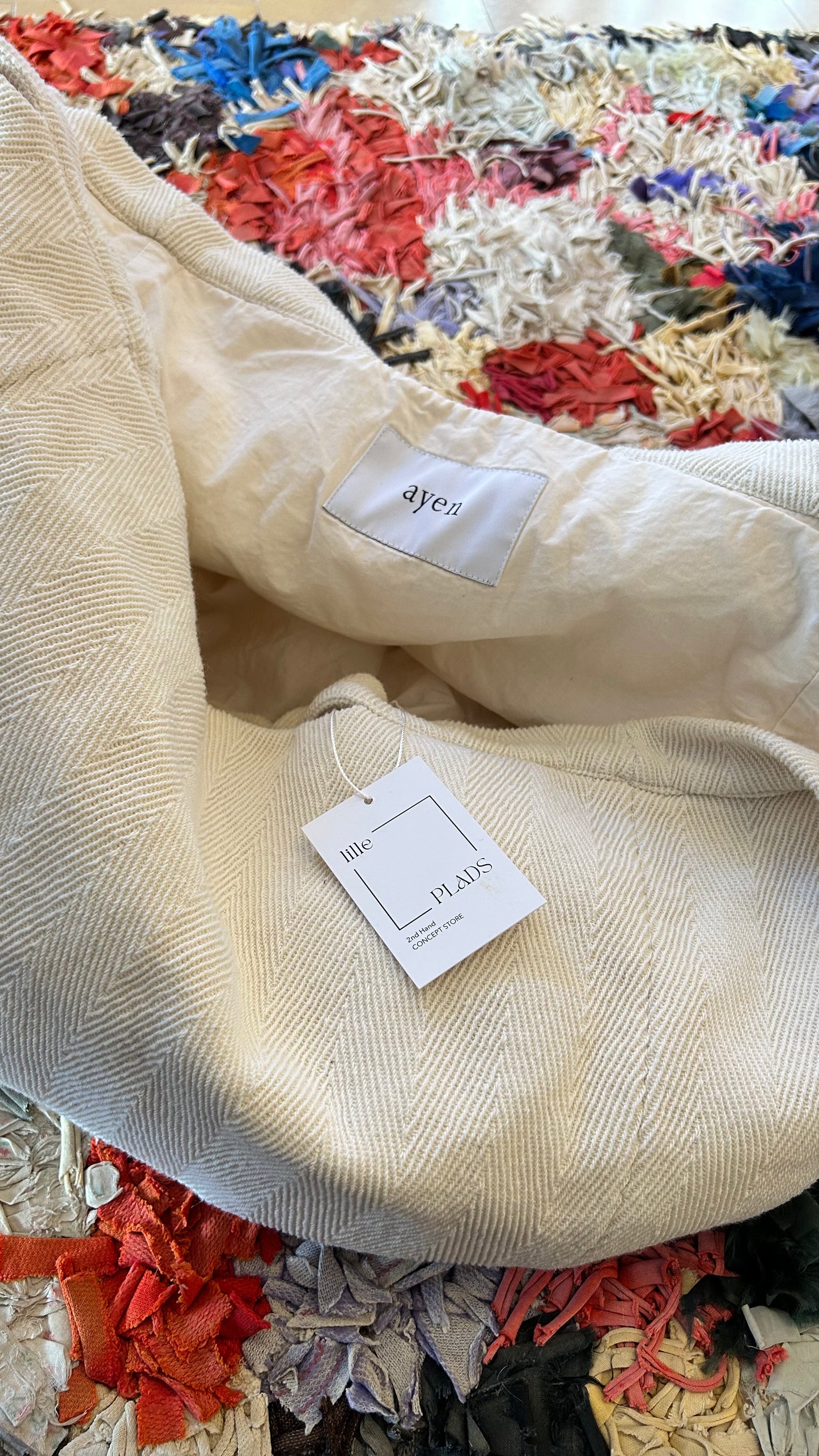 ayen Beutel-Tasche creme