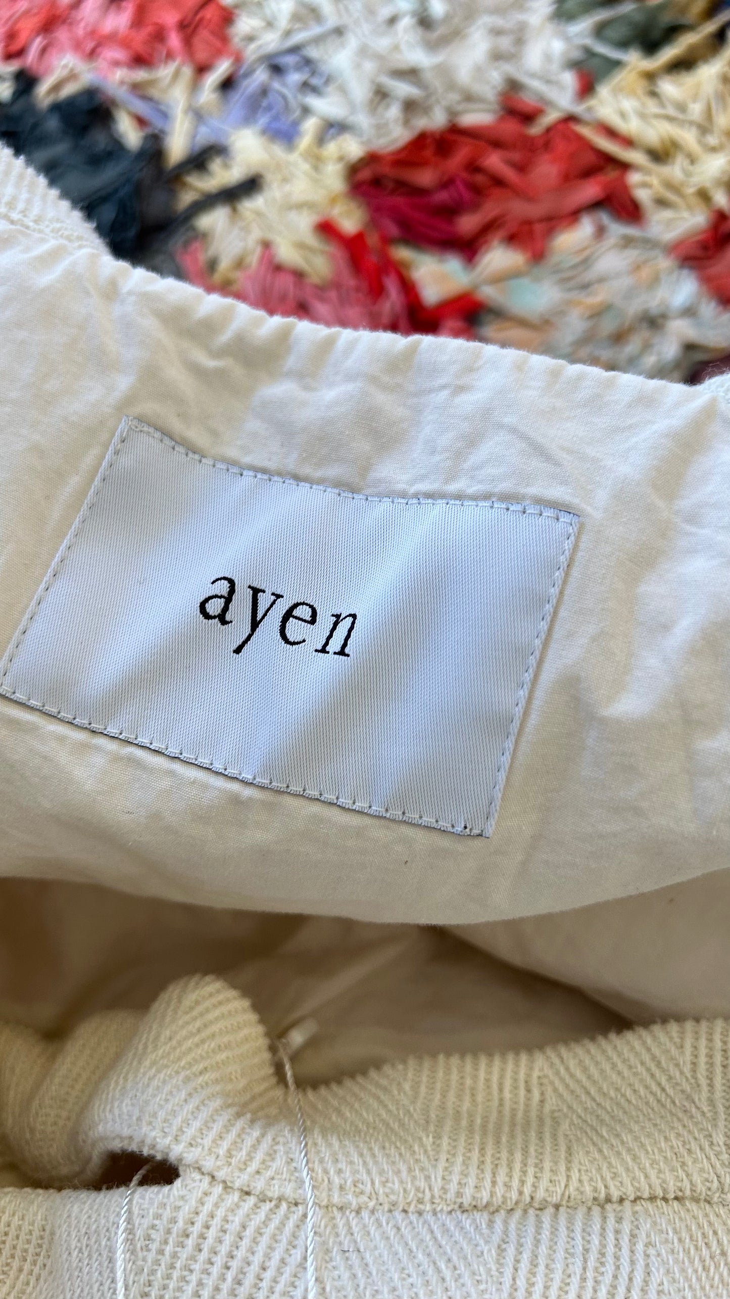 ayen Beutel-Tasche creme