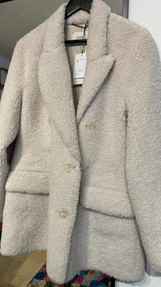 DOROTHEE SCHUMACHER Jacke Fake Fur creme / L