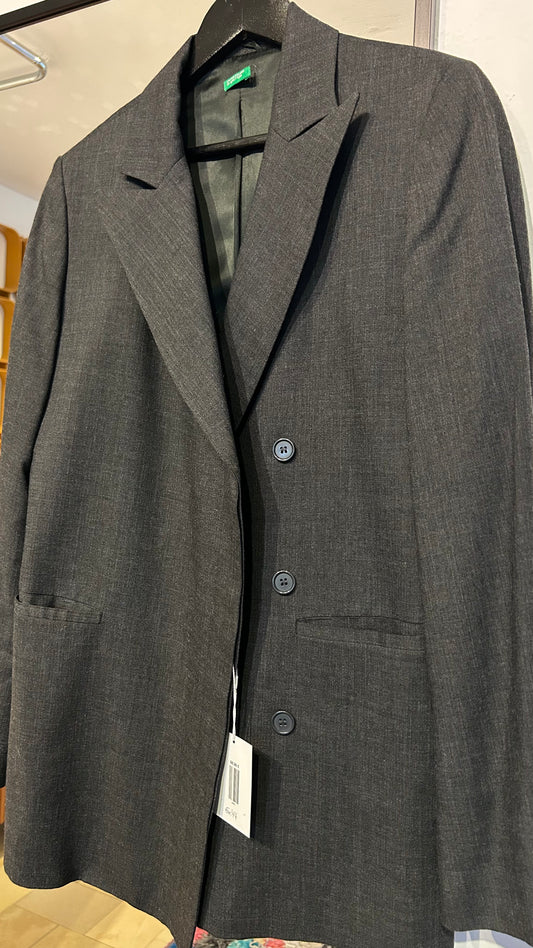 BENETTON Blazer anthr. / 44