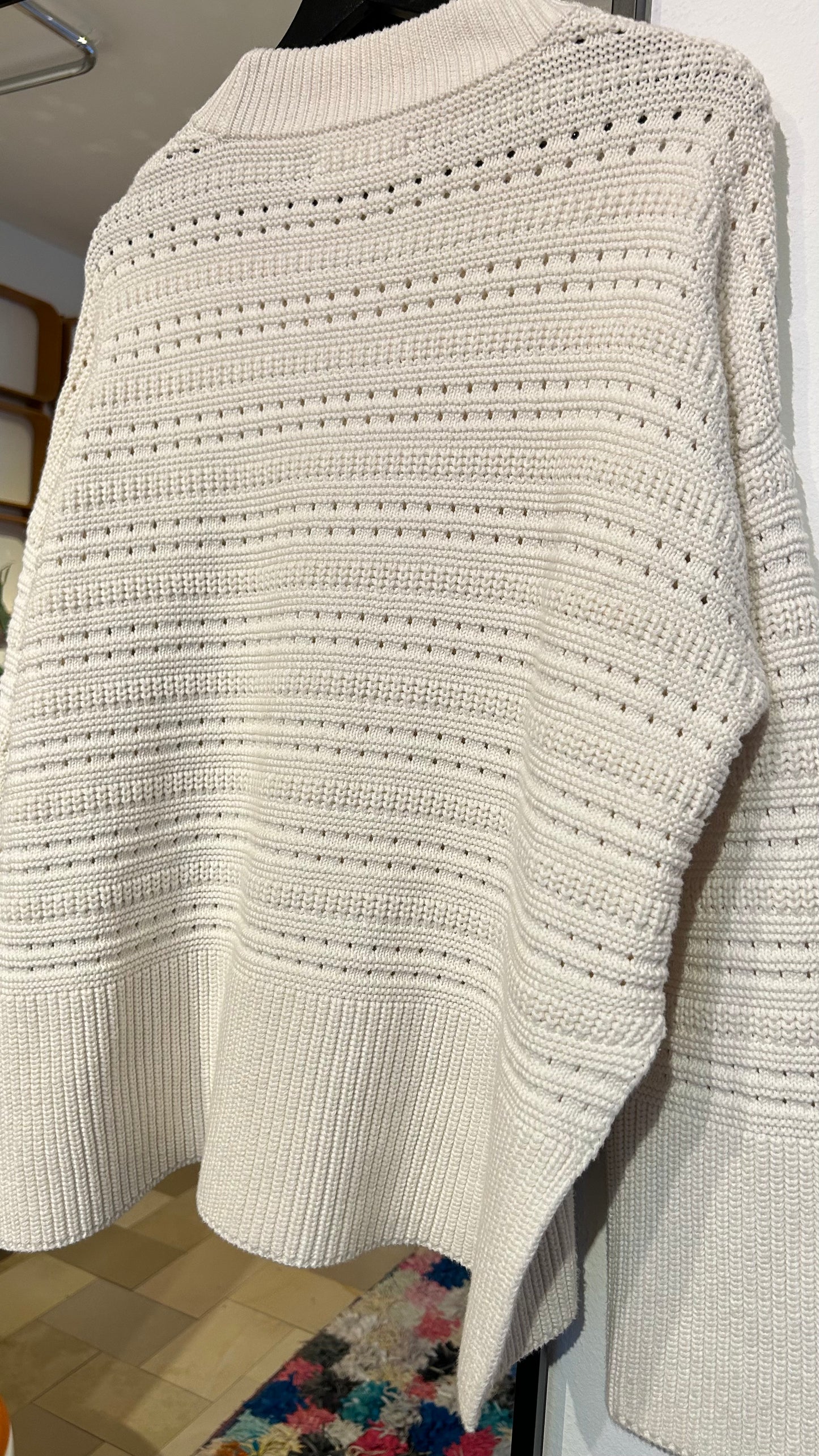 SAMSOE SAMSOE Strickpullover weiß / S