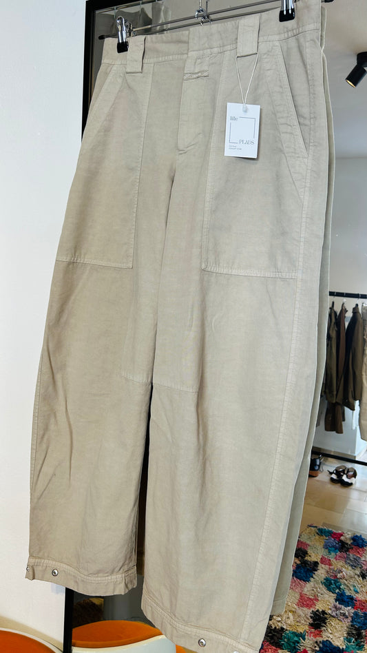 CLOSED Hose beige Barrel