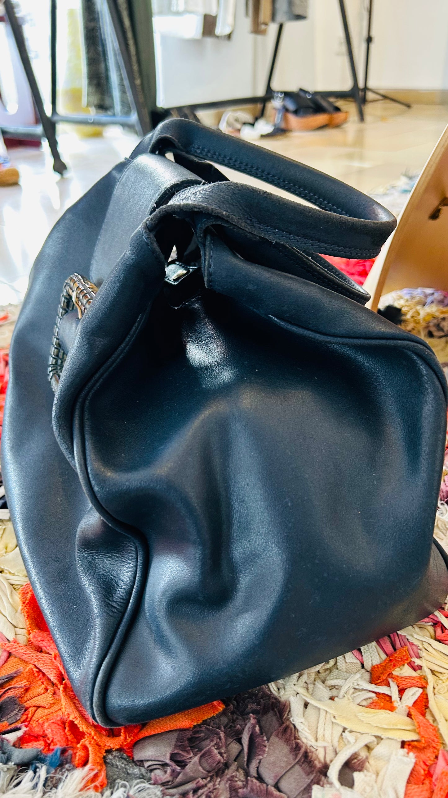 COCCINELLE Vintage Shopper grau