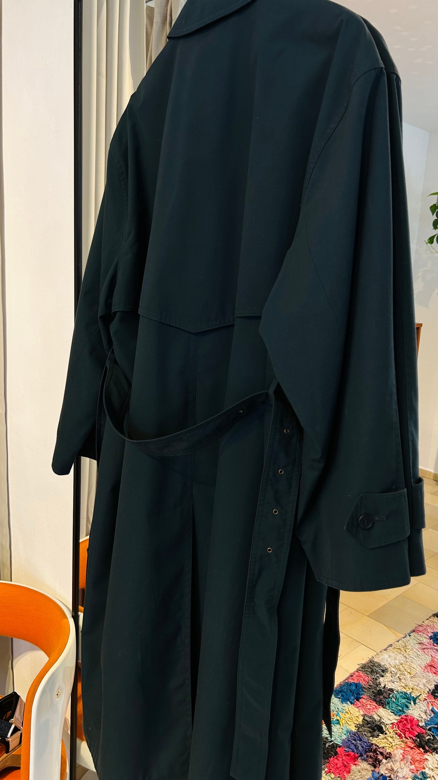 BUGATTI Vintage Trenchcoat dunkelblau