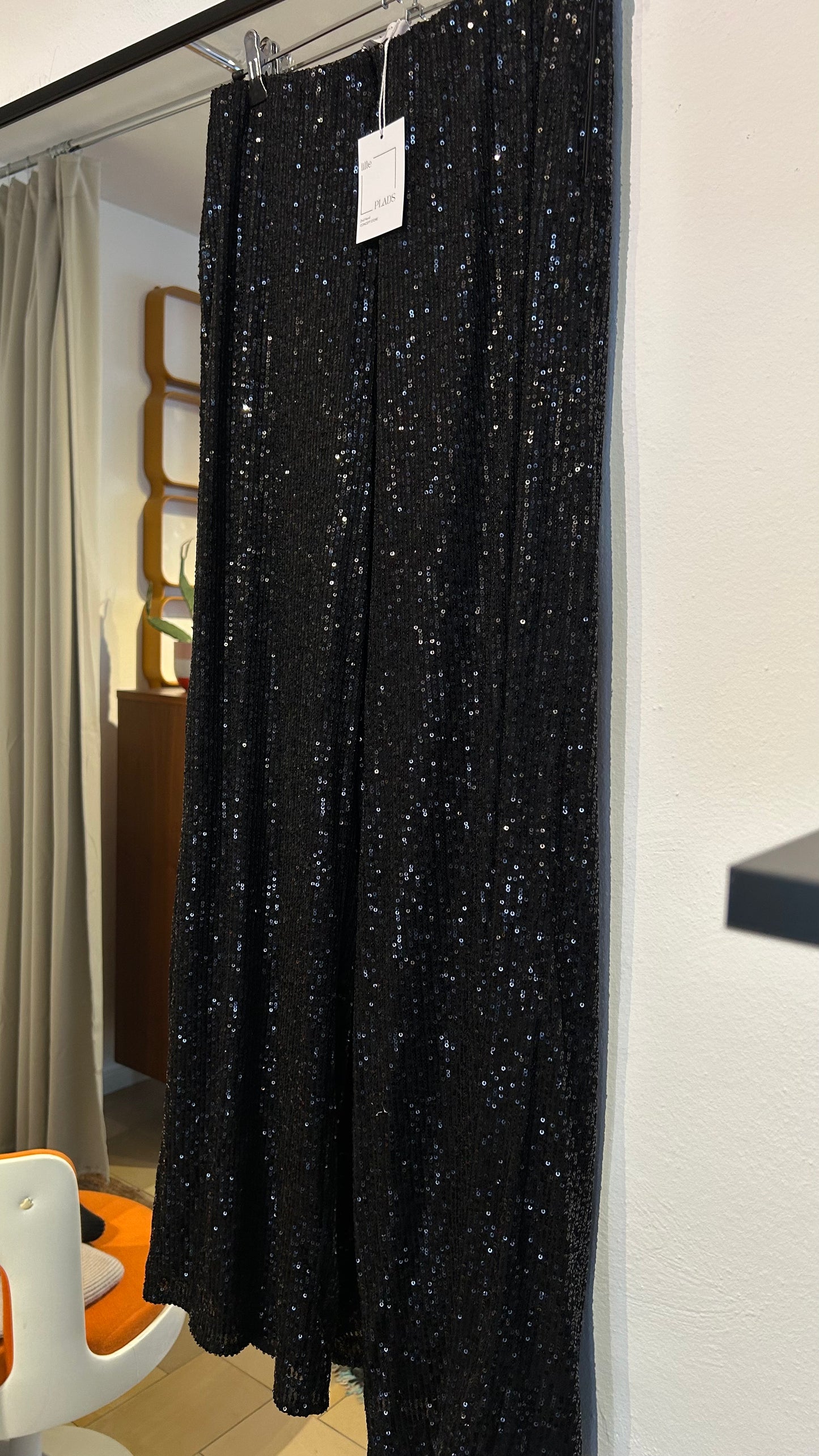 PART TWO Paillettenhose blk / XL