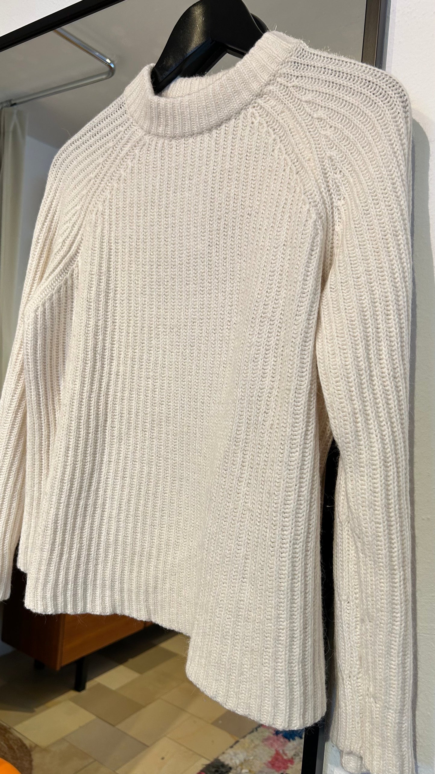 DRYKORN Strickpullover altweiß / M