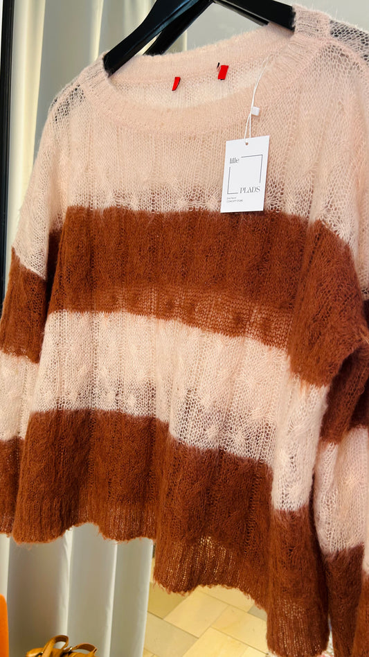 MAX MARA Strickpullover Blockstreifen