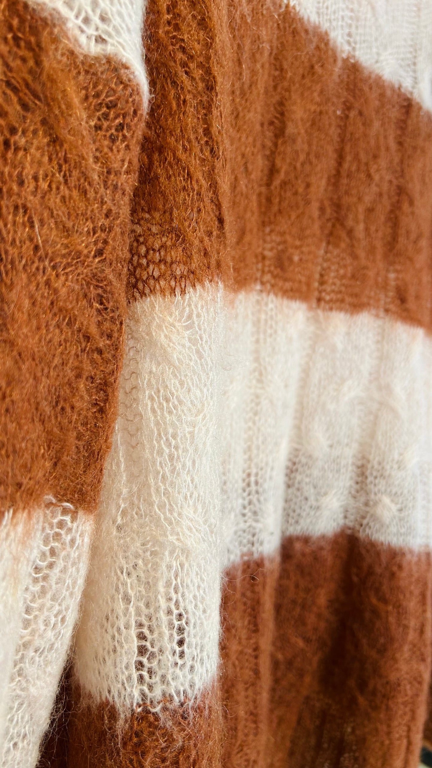 MAX MARA Strickpullover Blockstreifen