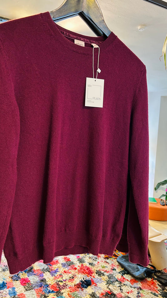 ADAGIO Kaschmirpullover bordeaux