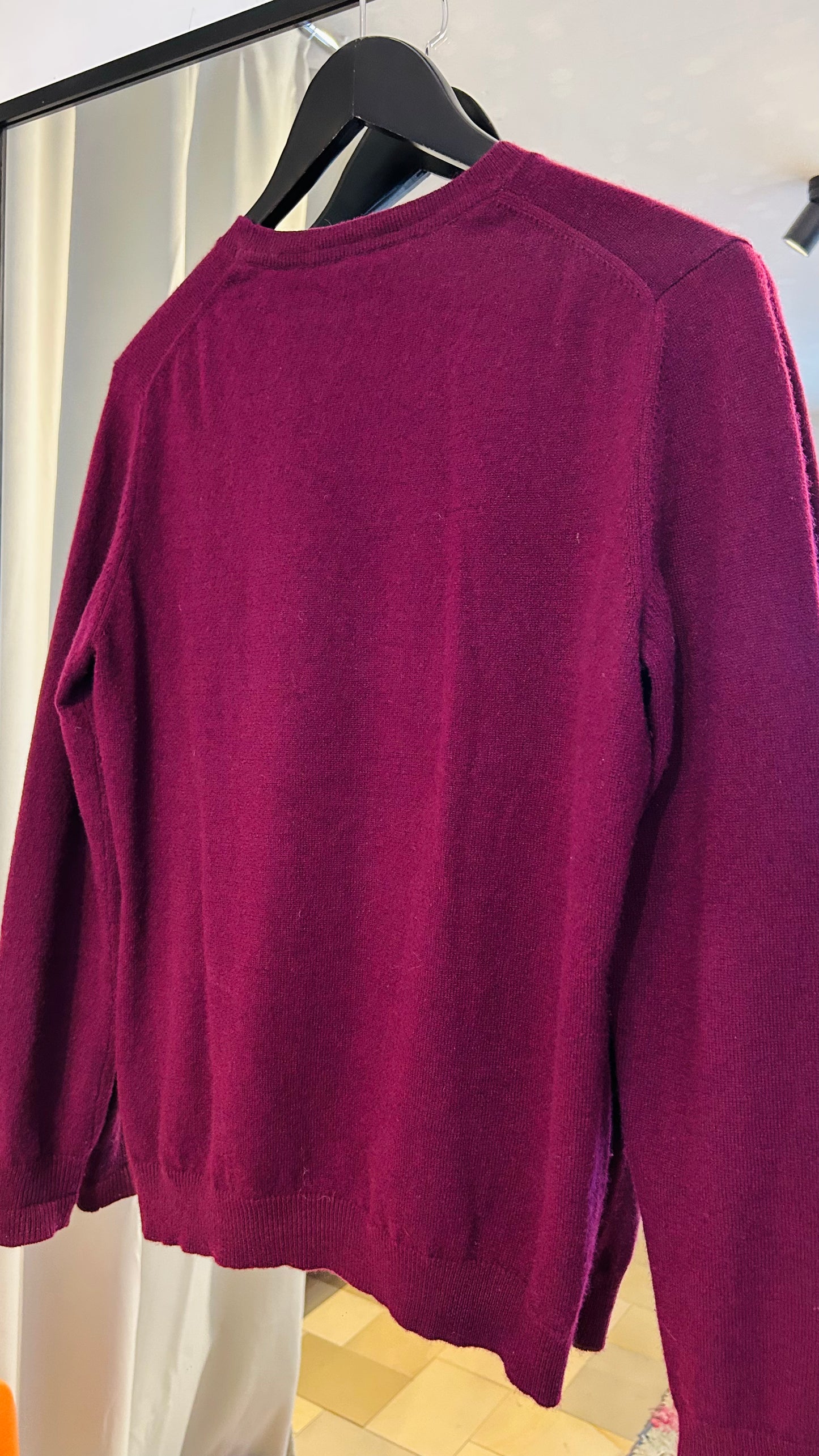 ADAGIO Kaschmirpullover bordeaux