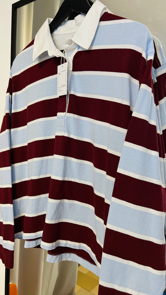 ARKET Poloshirt Blockstreifen
