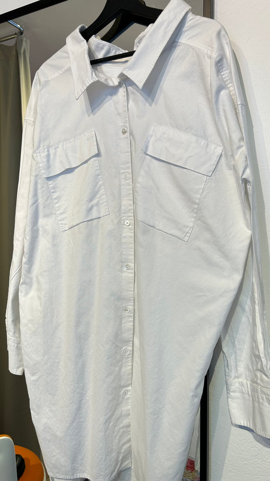 DRYKORN Heldblusenkleid weiß / M