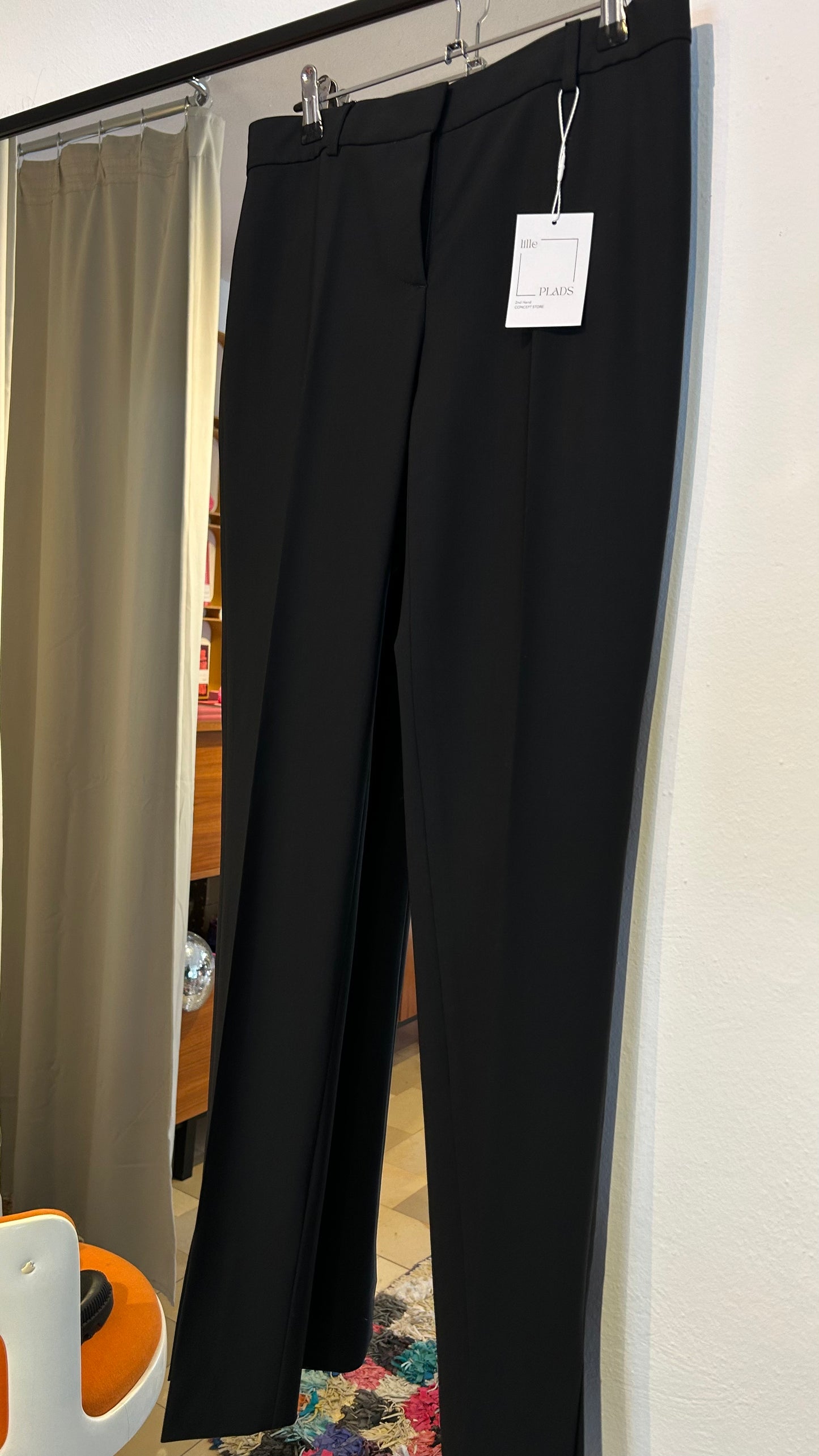 THEORY Wollhose blk / S