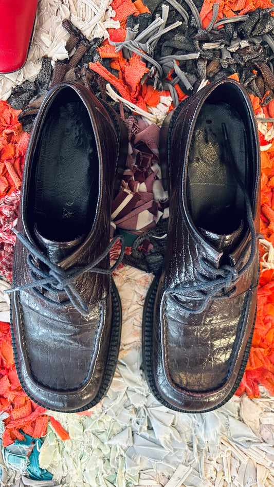 PRADA Schnürschuhe 37,5 KARREE