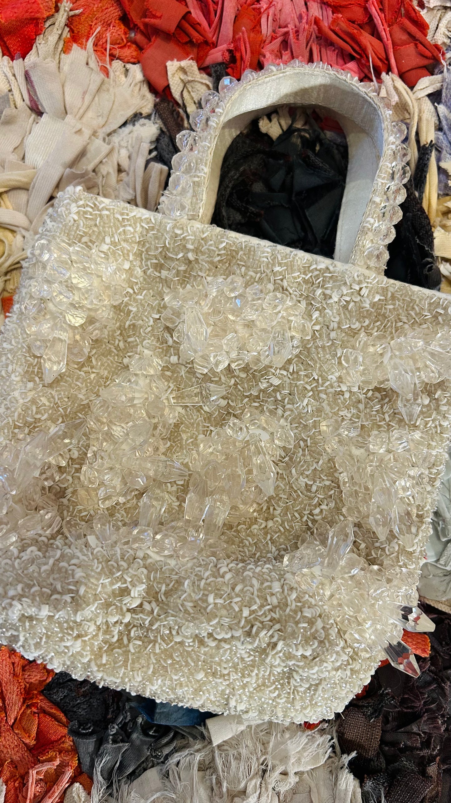 MIRASOL Minibag Creme Kristall