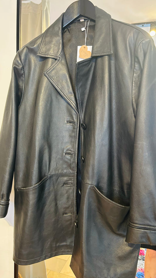 VINTAGE Lederjacke 90s