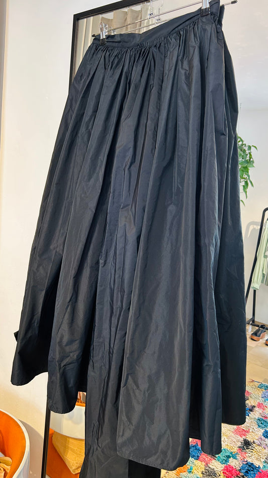 LIVIANA CONTI Maxi Taftrock schwarz