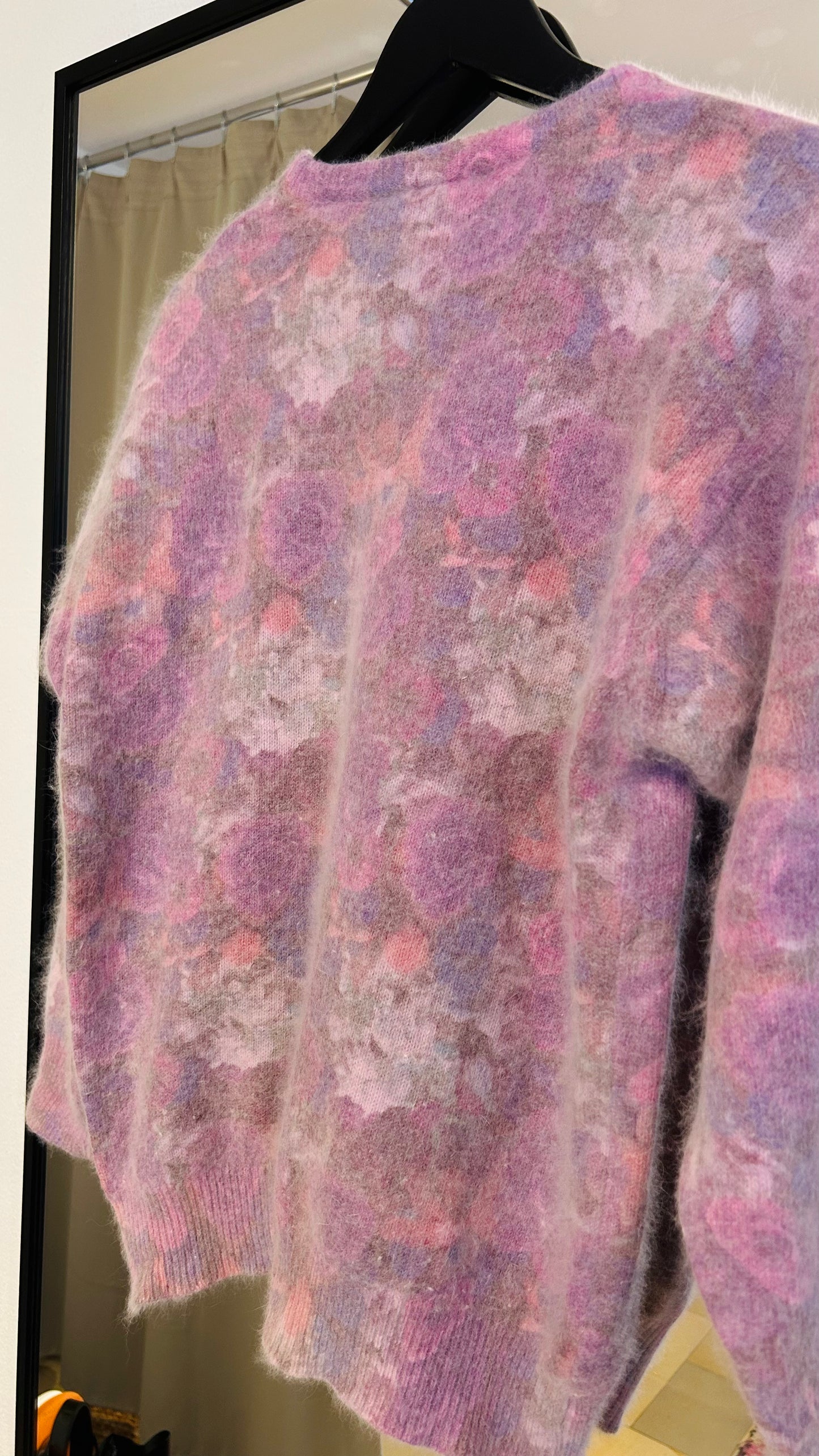 VINTAGE Pullover lila Pastel