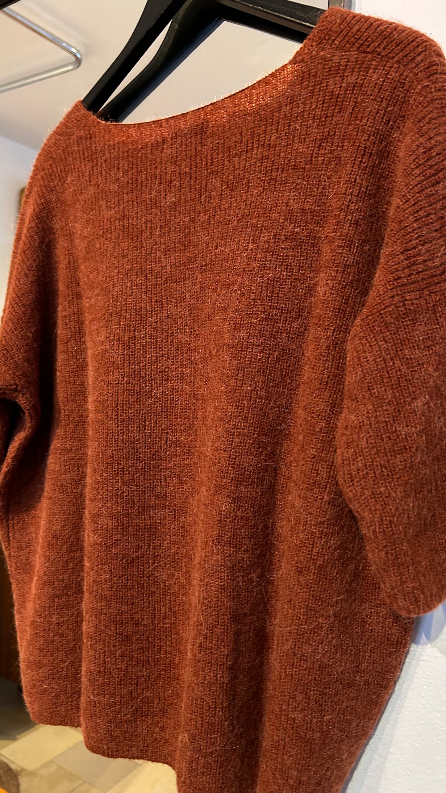 SOAKED IN LUXURY Strickpullover rost / M