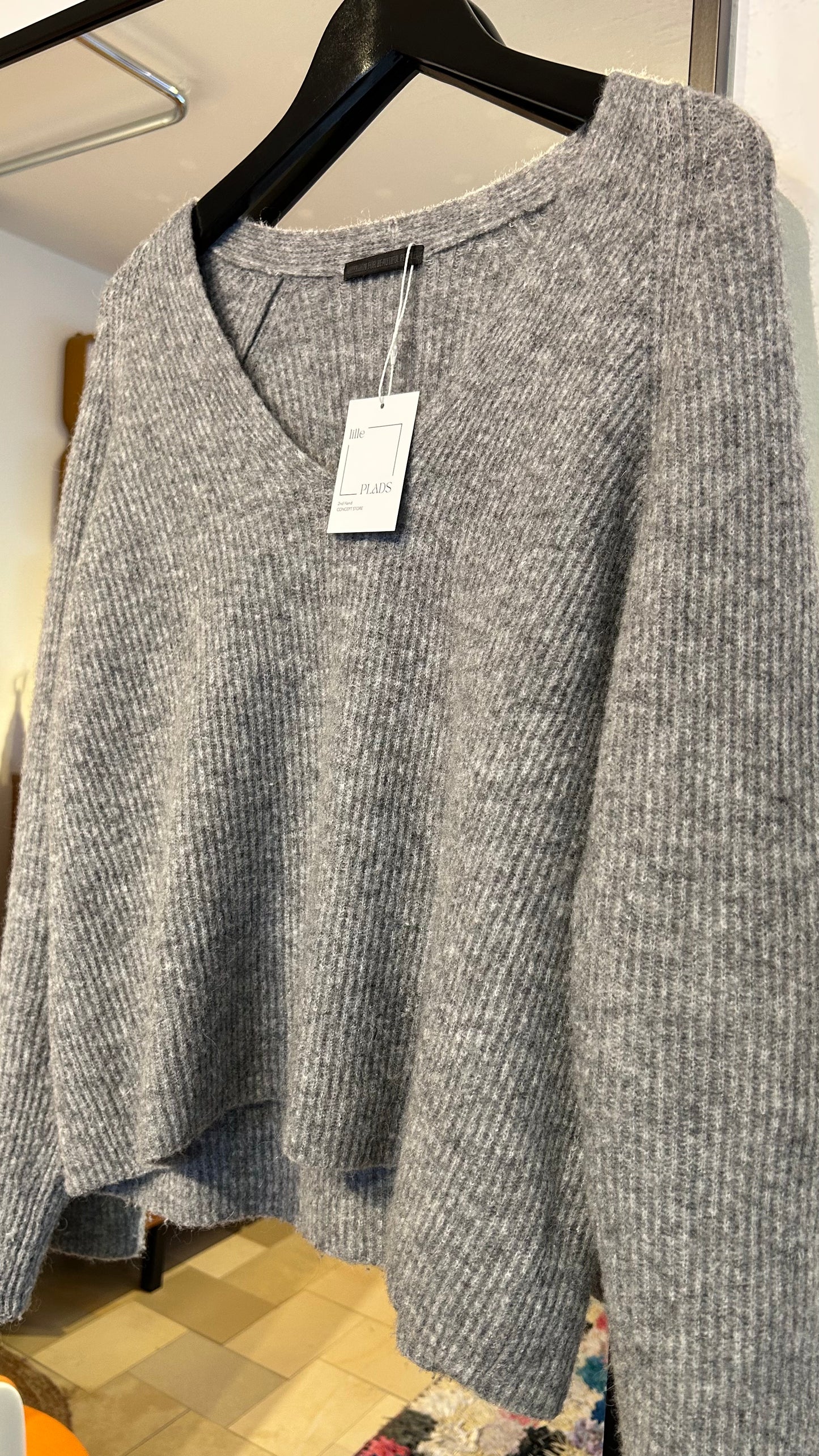 DRYKORN Strickpullover grau / XS