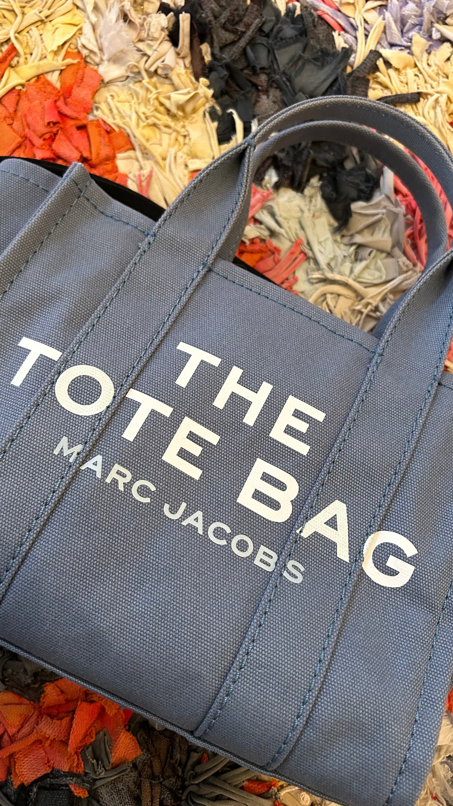 MARC JACOBS "The Tote Bag" denim