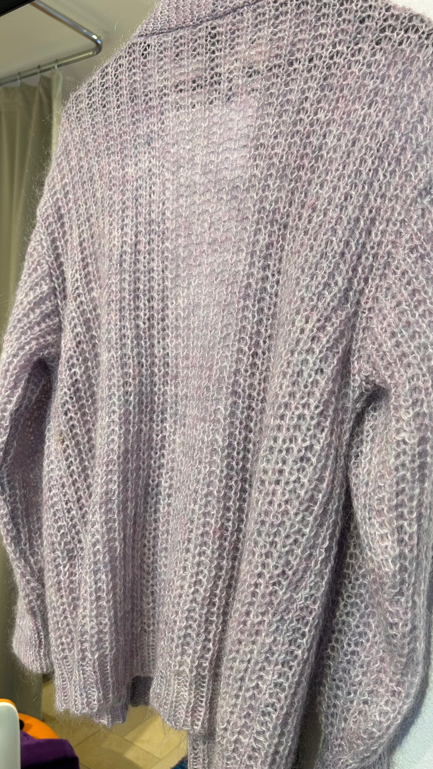 10 DAYS Strickjacke flieder / M