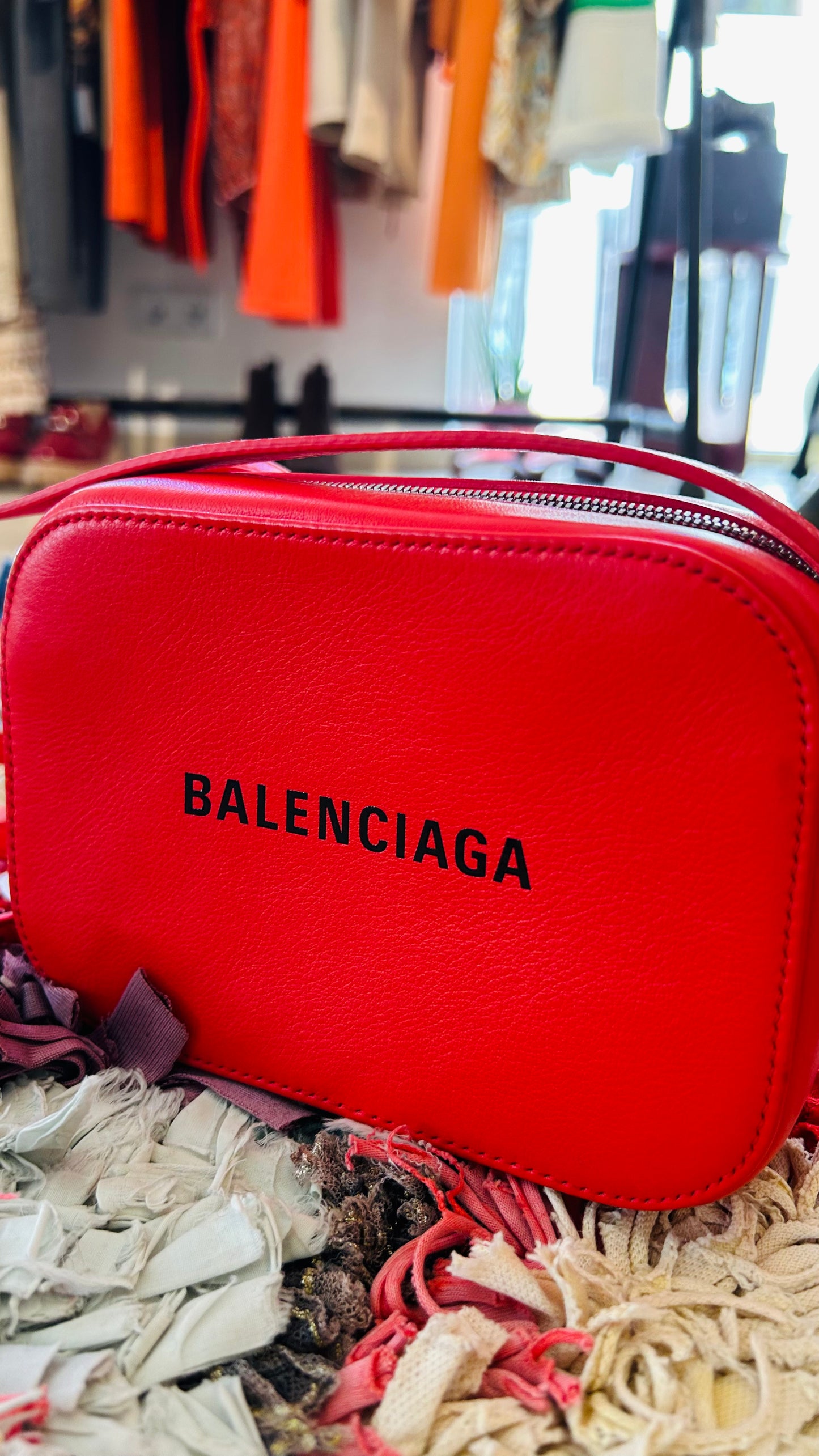BALENCIAGA Tasche rot Mini