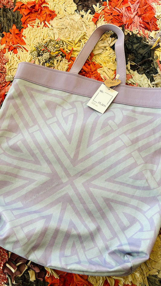 COCCINELLE Vintage Shopper Canvas flieder