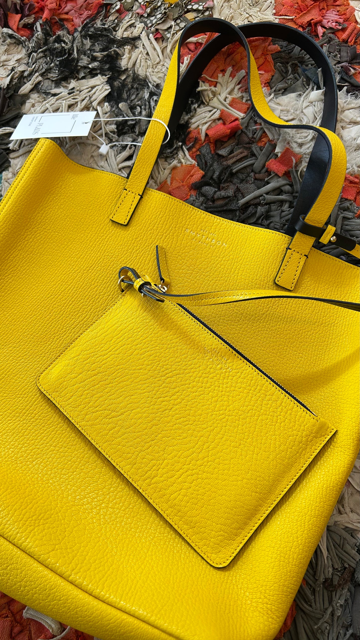 SMYTHON Shopper gelb