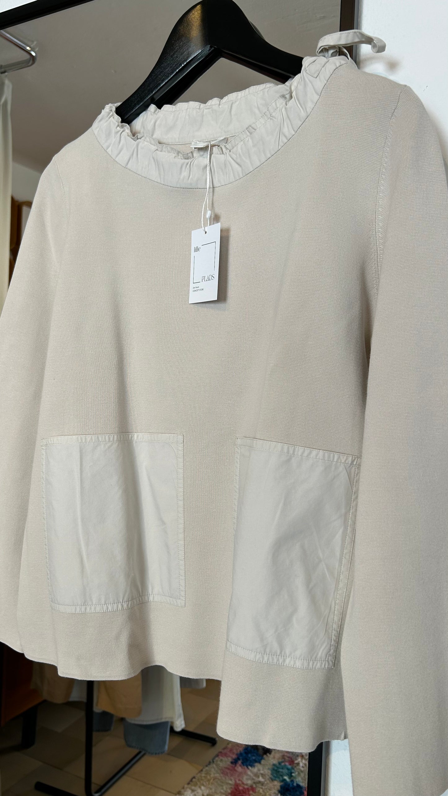 COS Knit-Sweatshirt creme / M
