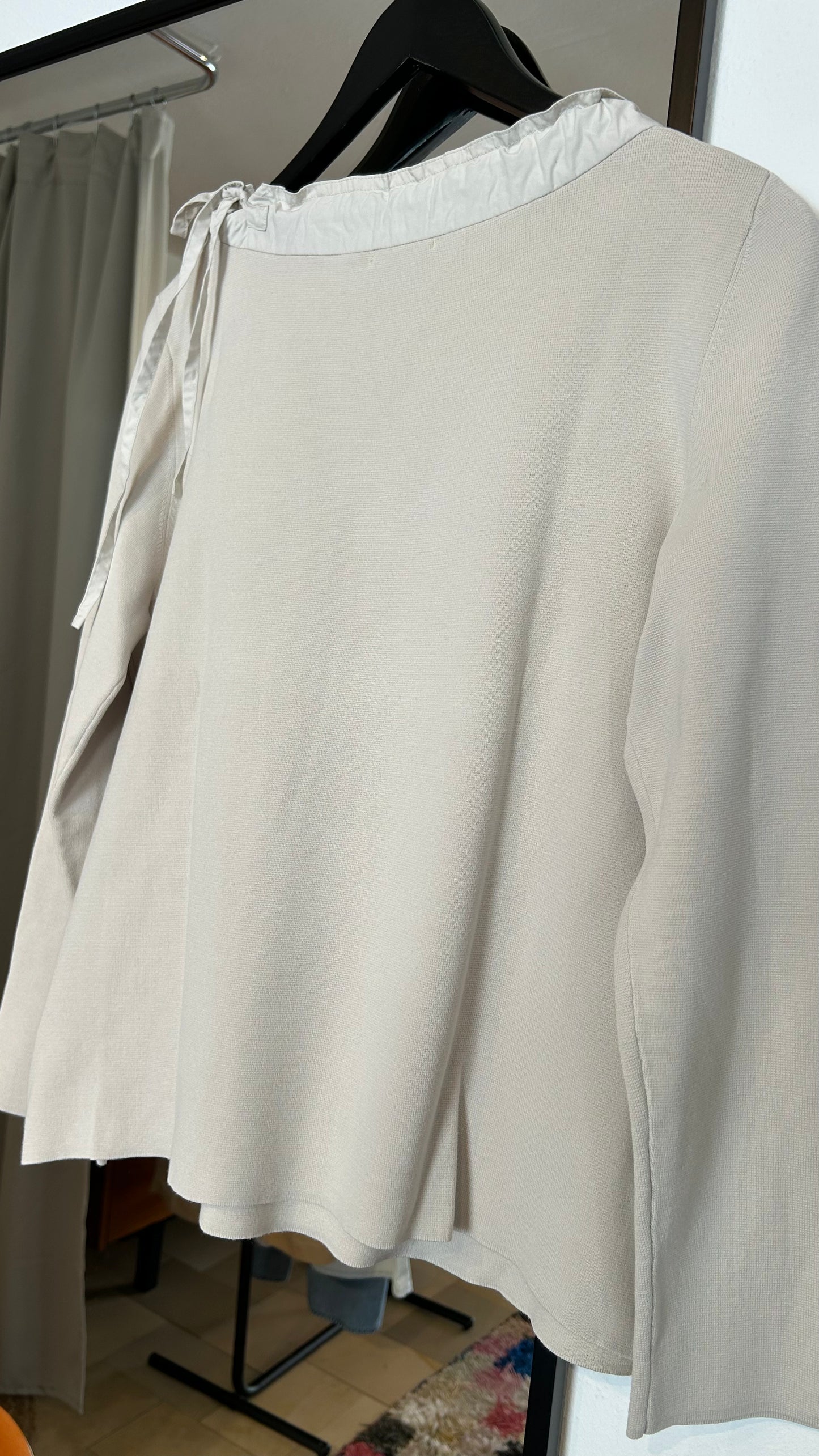 COS Knit-Sweatshirt creme / M