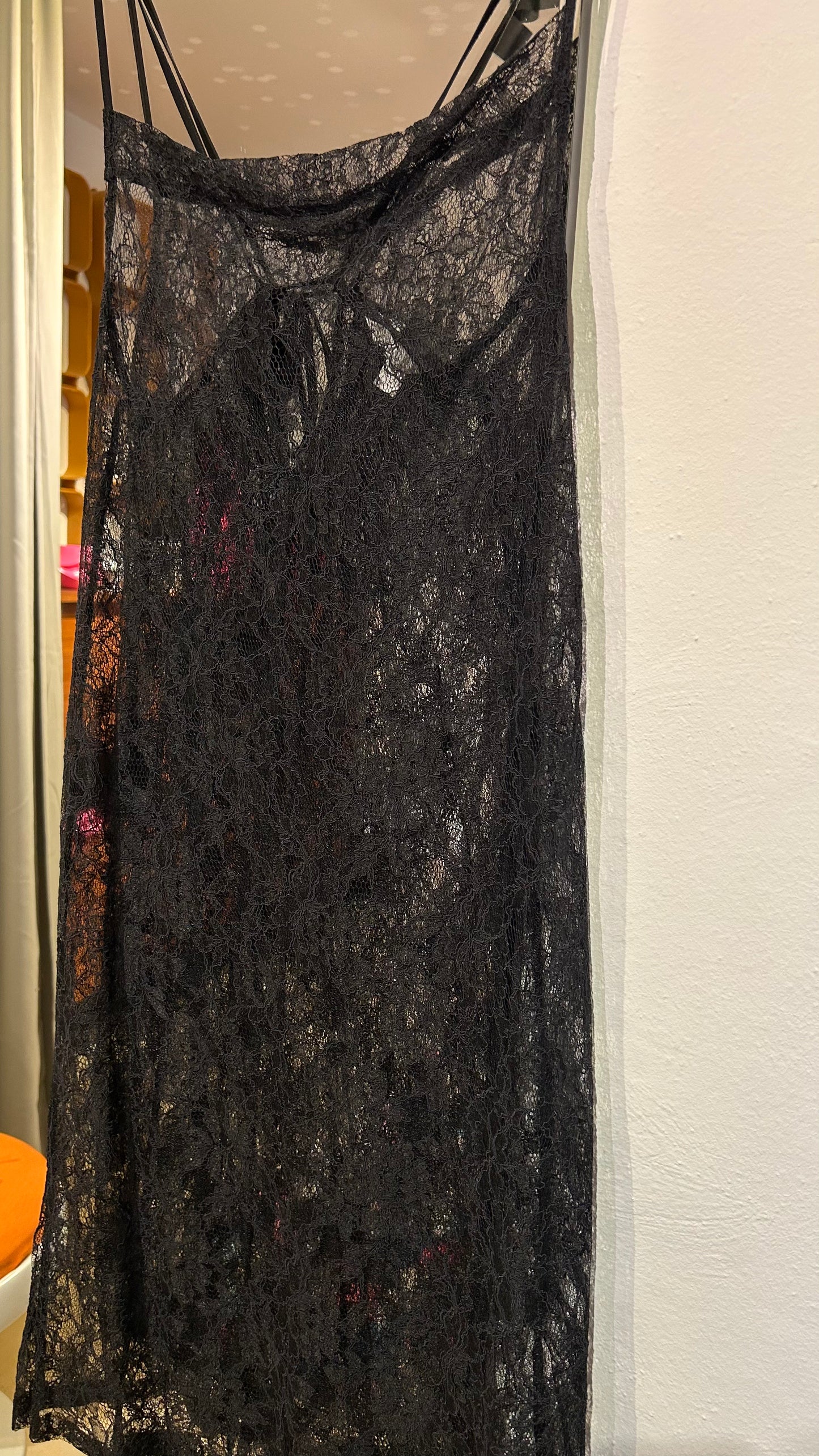 H&M Lacedress schwarz / M