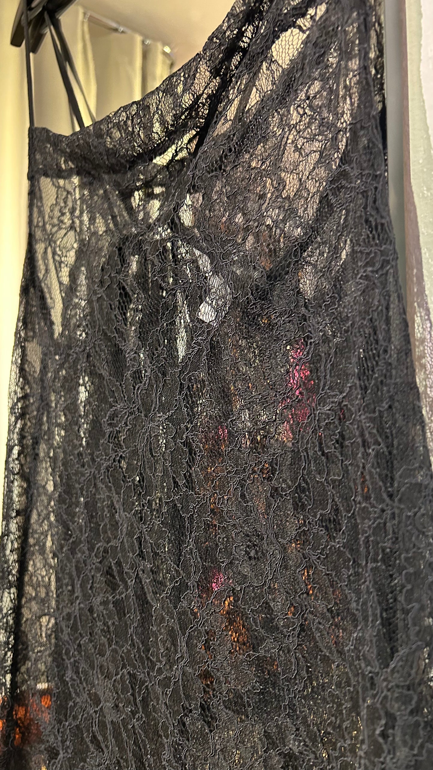 H&M Lacedress schwarz / M