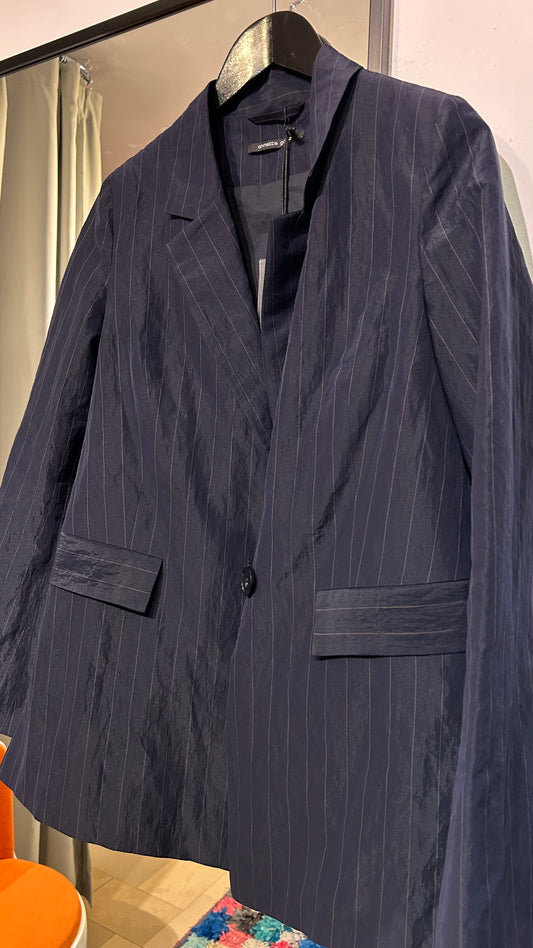 ANNETTE GÖRTZ Blazer dk. blau Pinstripe / 36