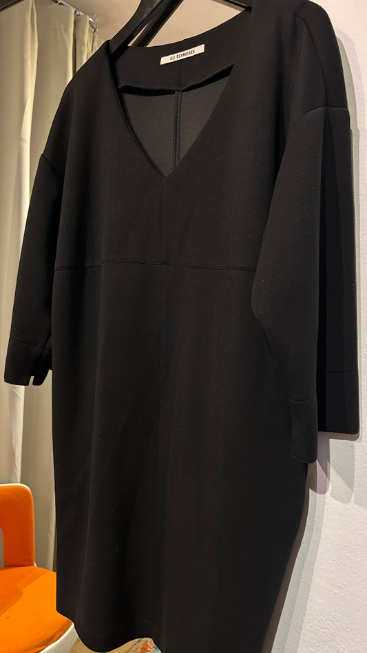 ULI SCHNEIDER T-Shirt Kleid blk 1/2 Arm / S