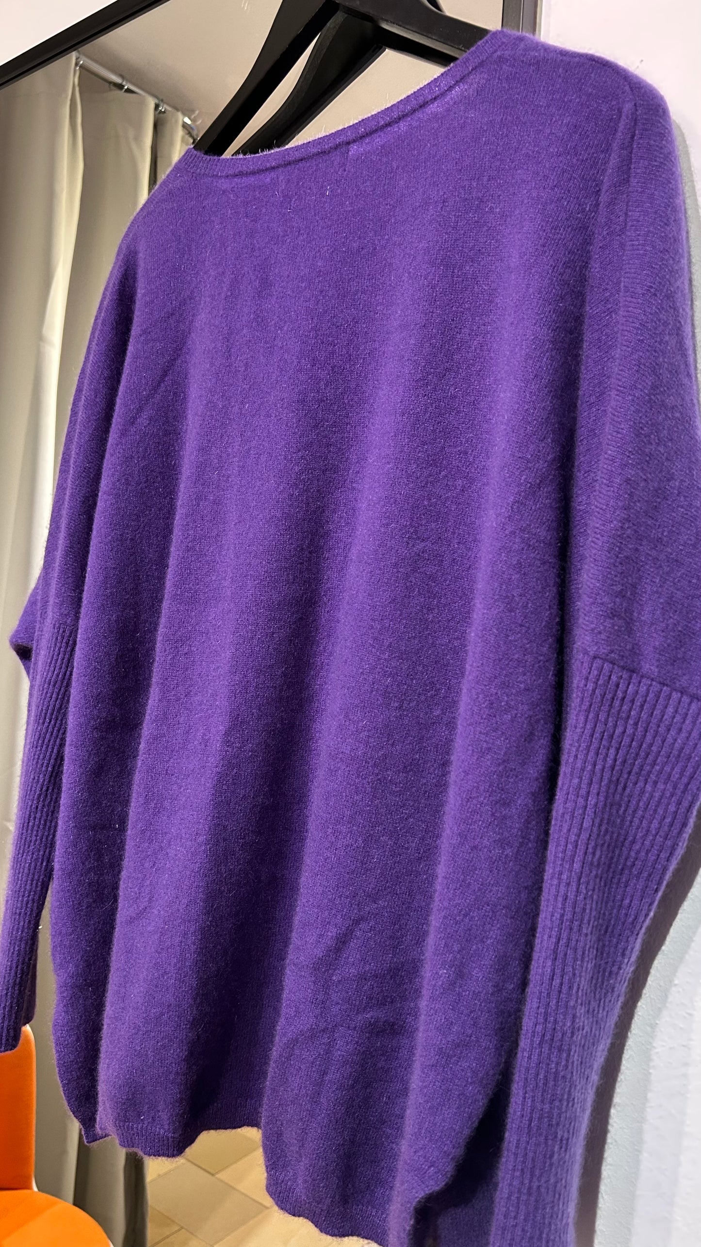 NOT SHY Cashmere Pullover lila / L-XL