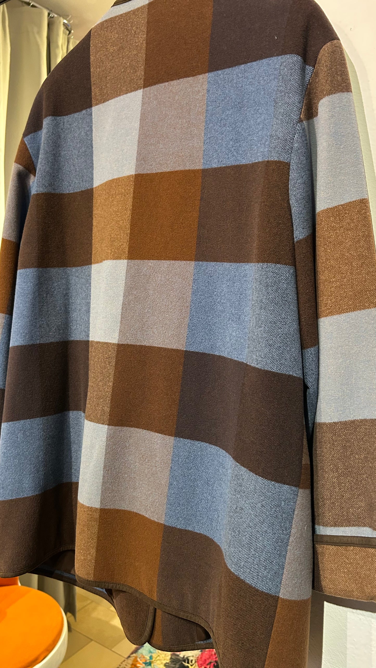 BASLER Vintage Wolljacke Karo / L