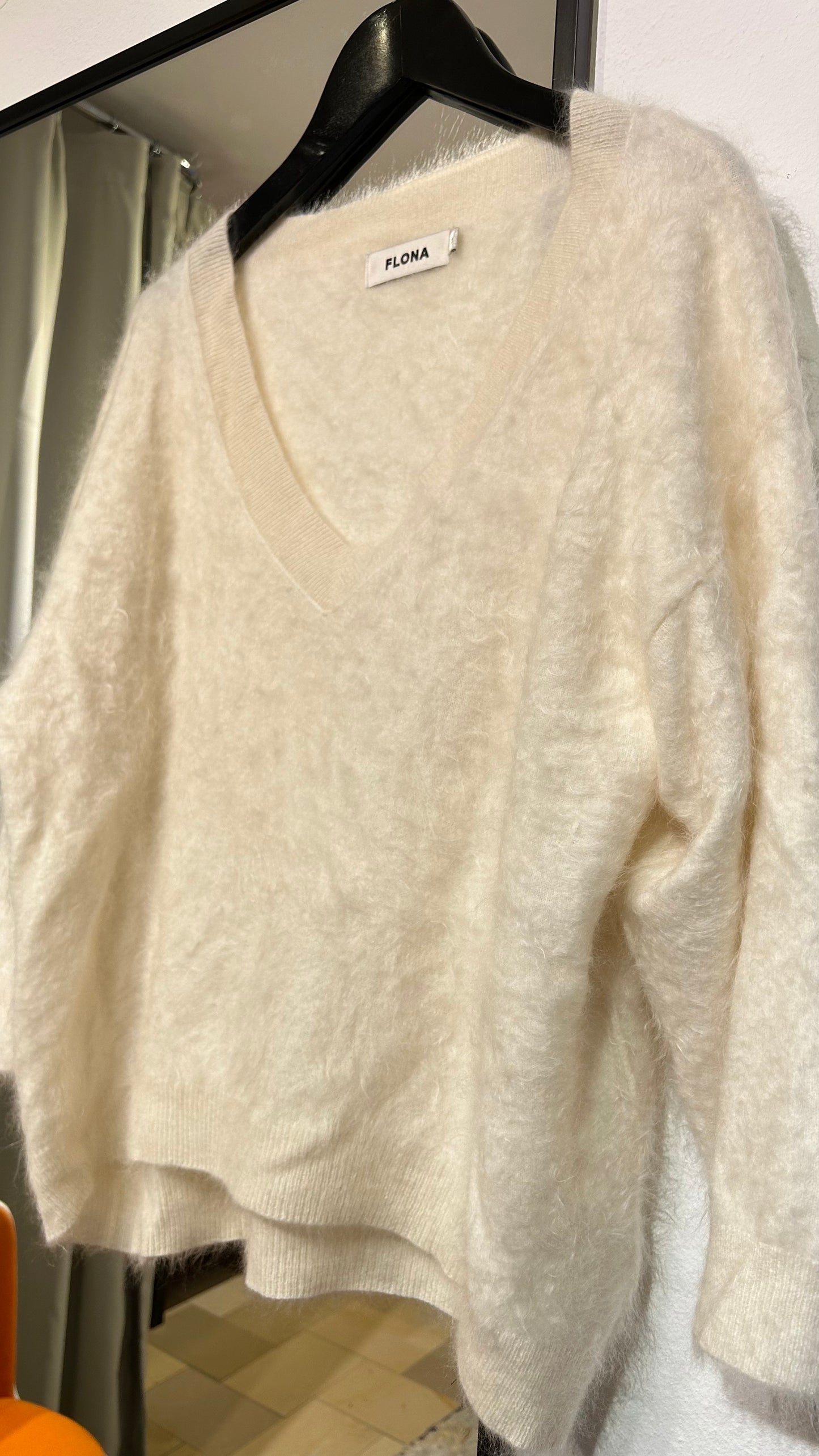 FLONA Cashmere Pullover creme / M