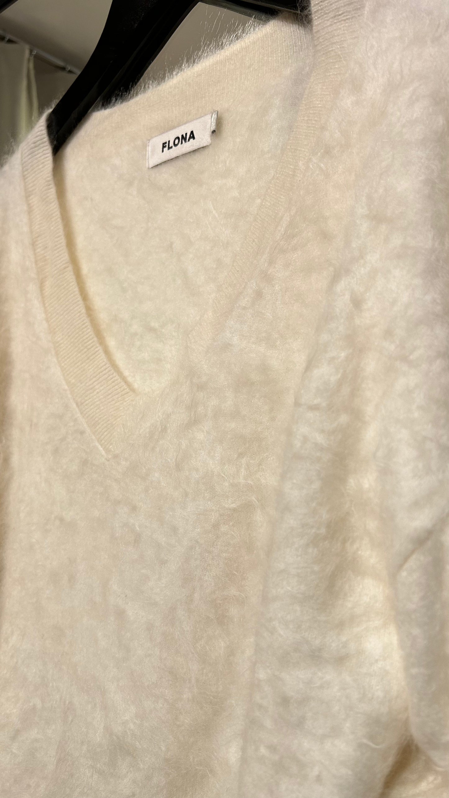 FLONA Cashmere Pullover creme / M