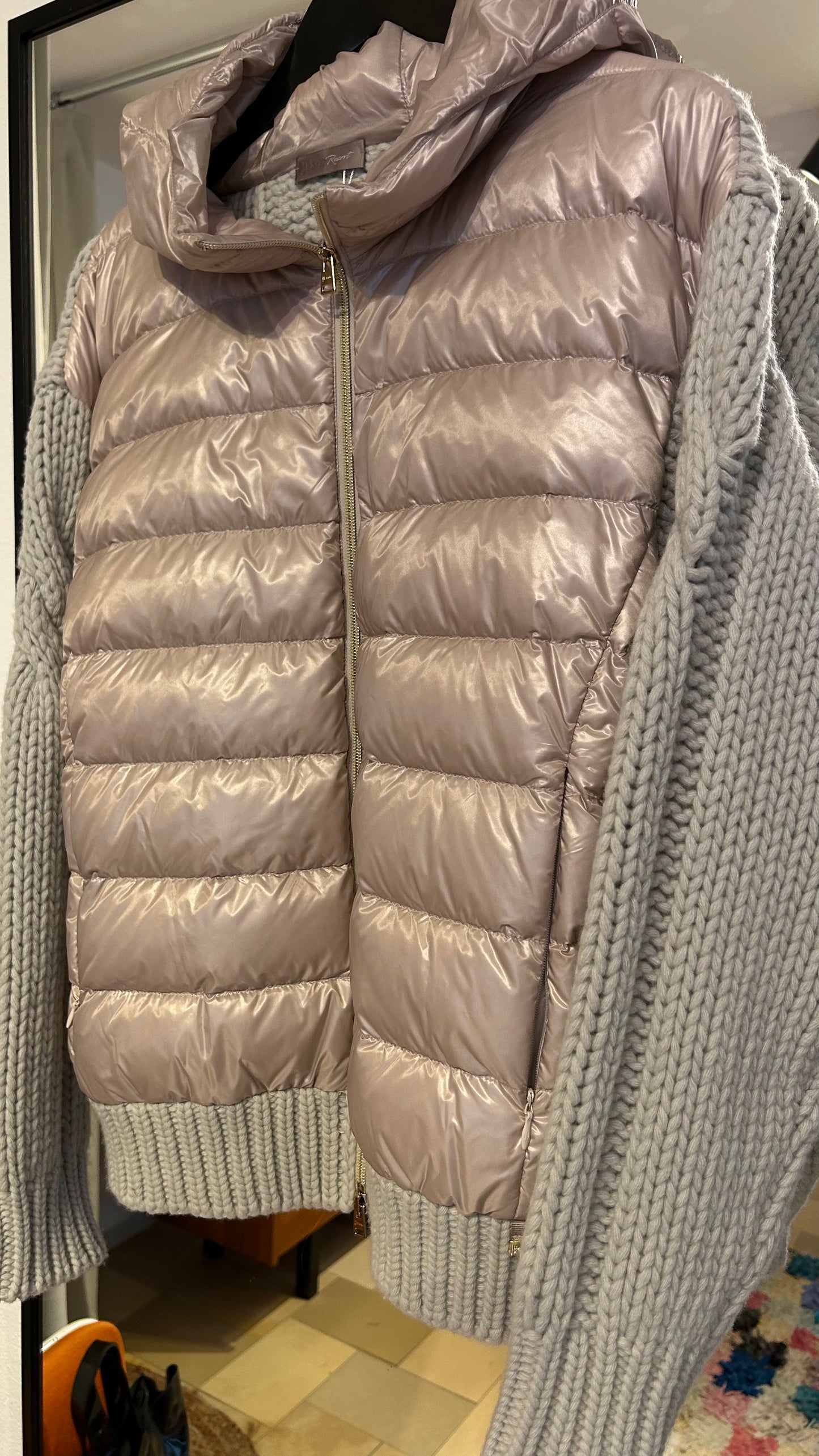 HERNO Jacke hellgrau