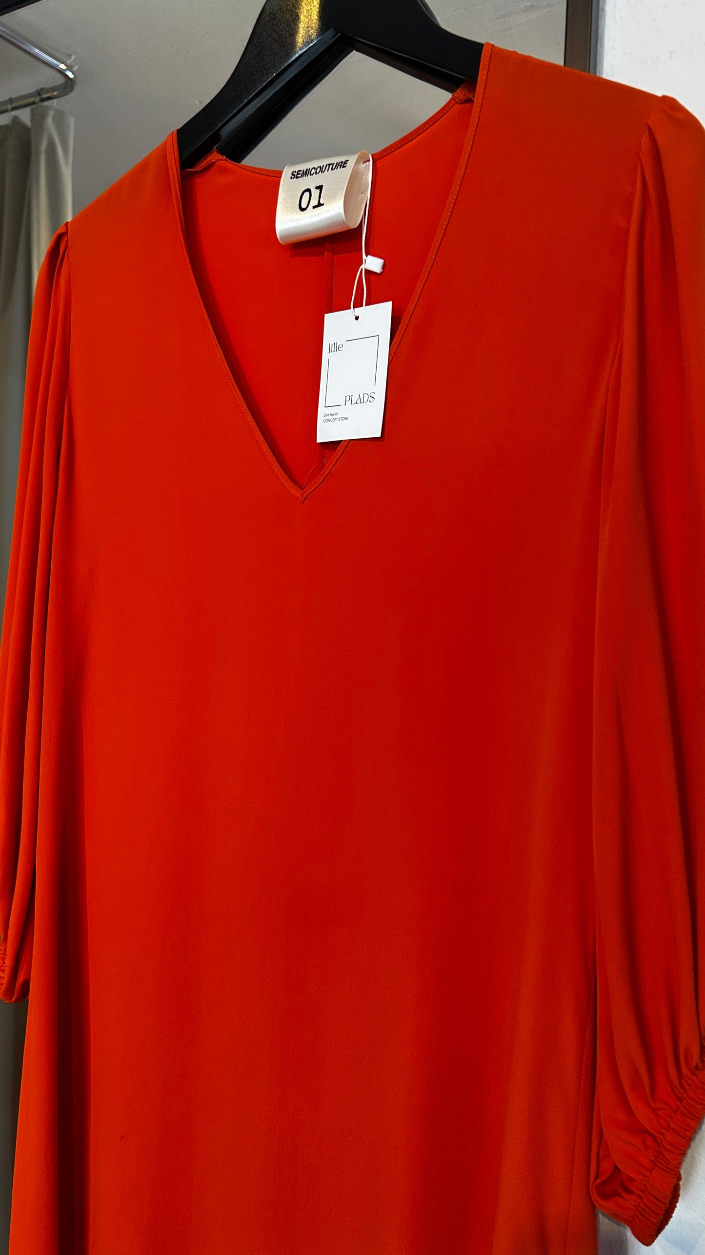 SEMICOUTURE Midikleid Seidenmix / M