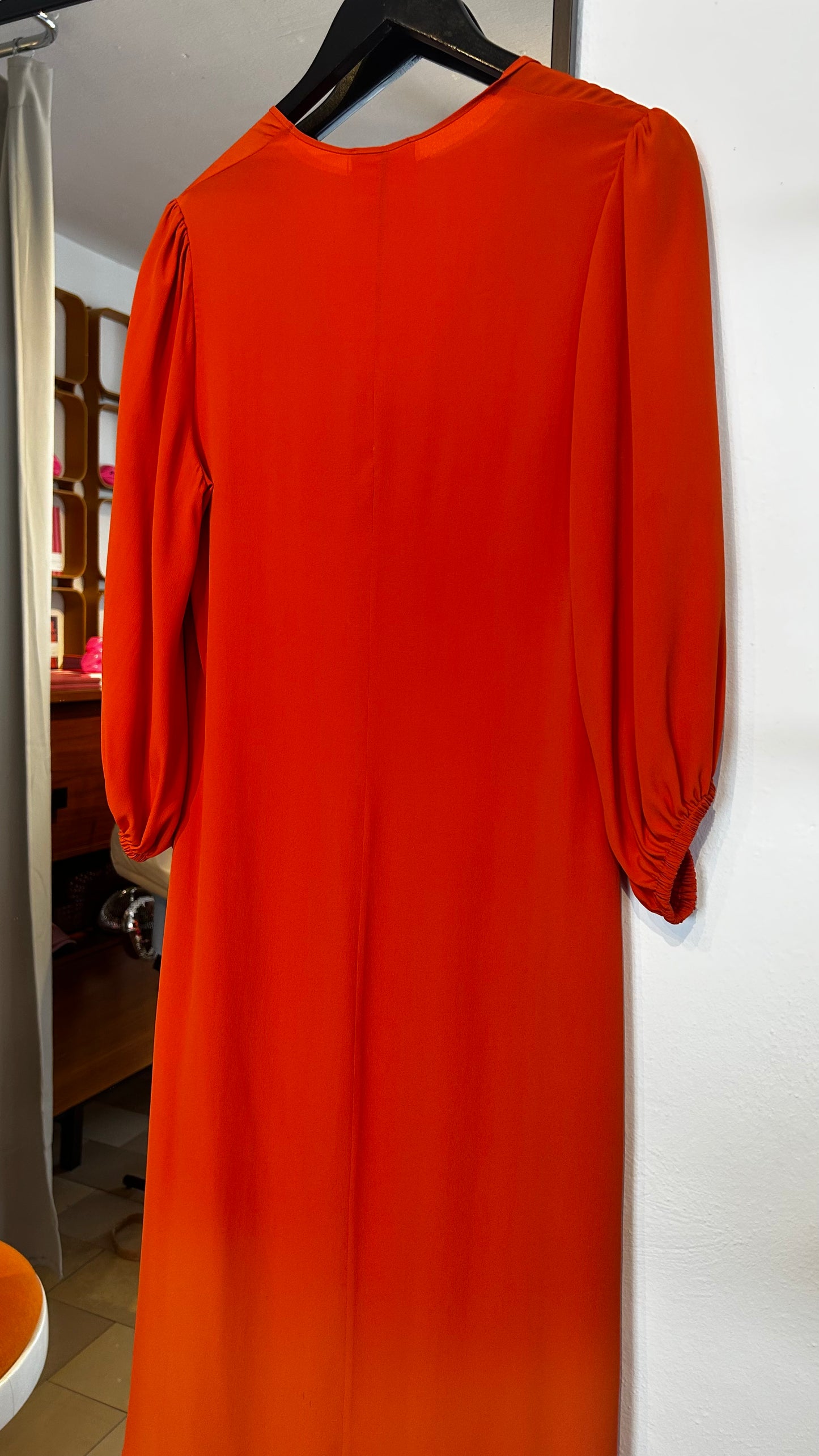 SEMICOUTURE Midikleid Seidenmix / M