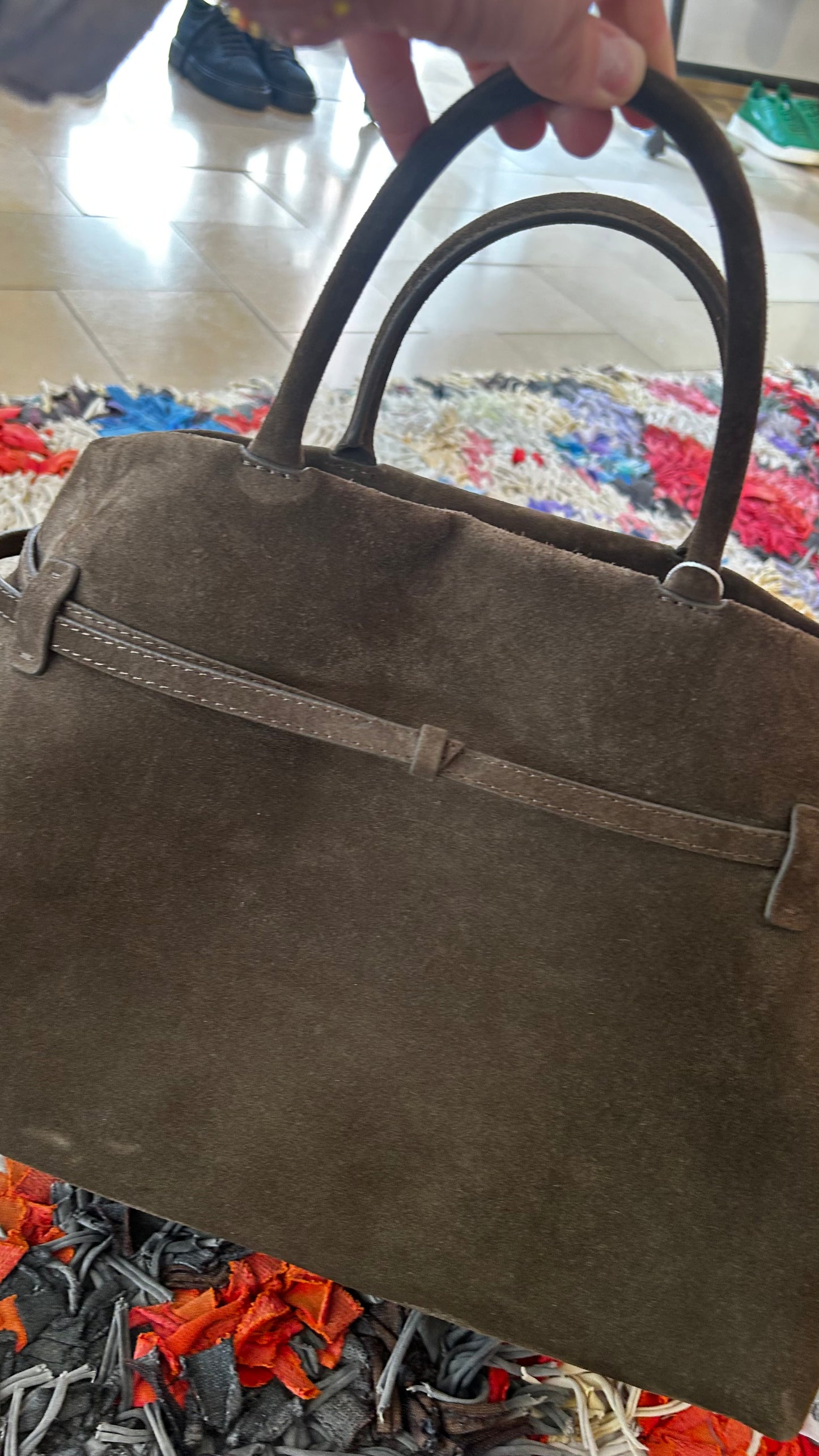 MANU Atelier Handtasche dunkelbraun
