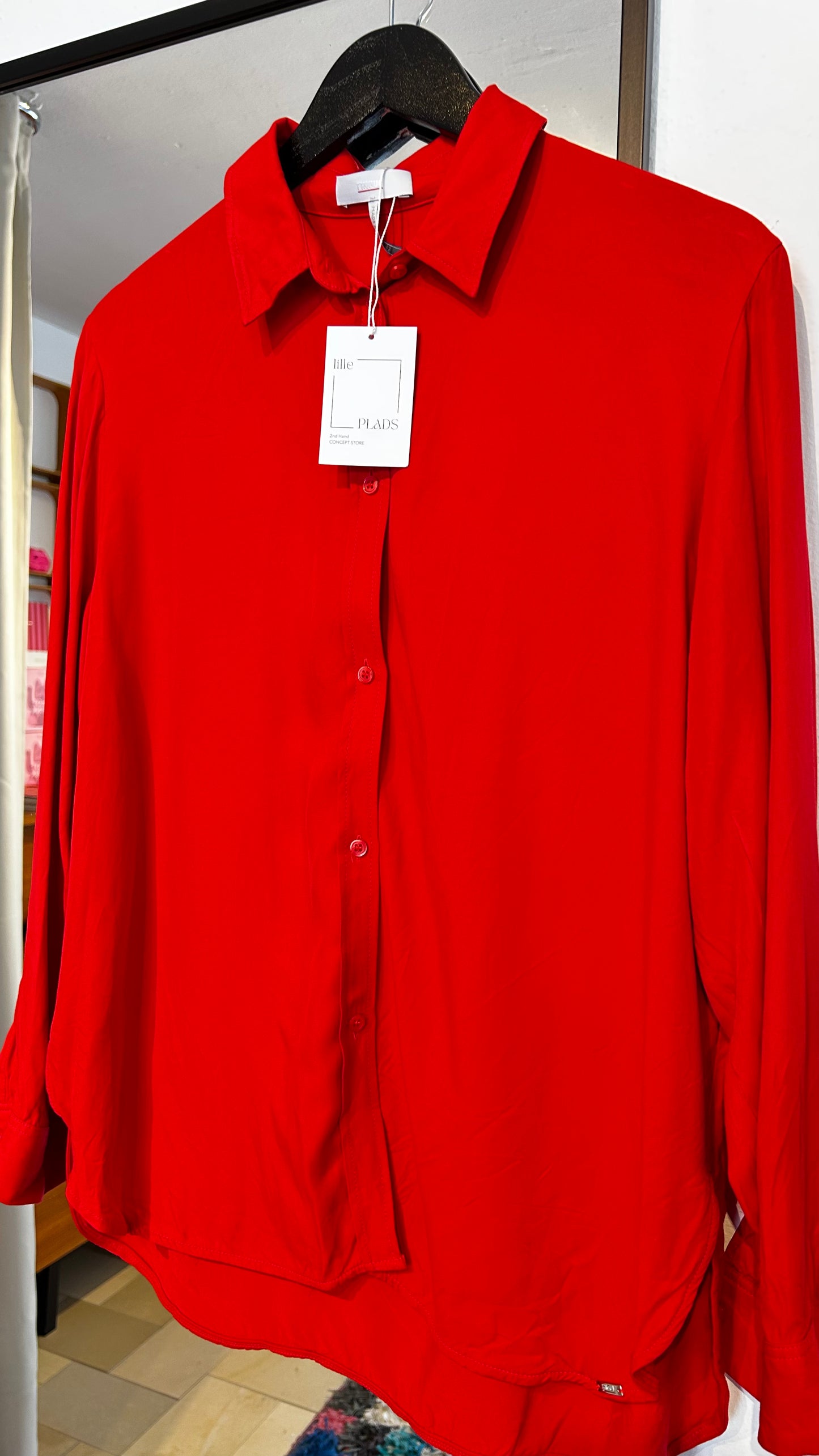 CINQUE Bluse rot / 36