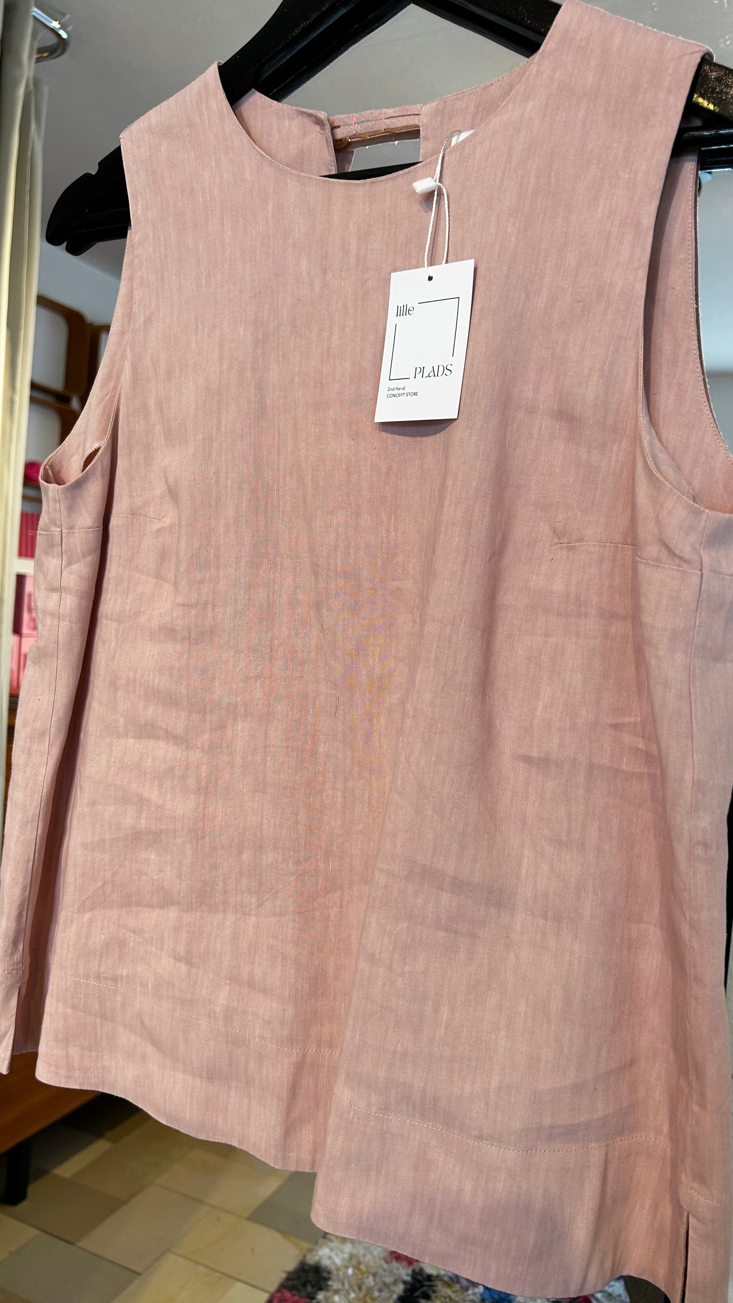MARELLA Leinen Top rosa / S
