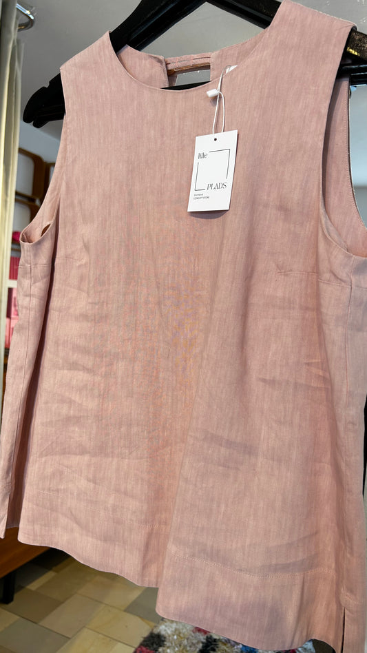MARELLA Leinen Top rosa / S