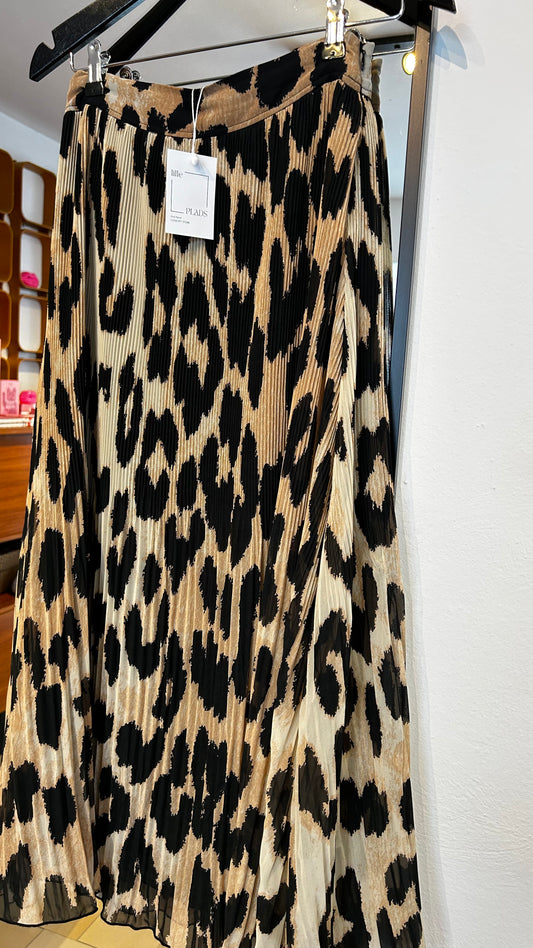 GANNI Plisseerock Leo / XS-S