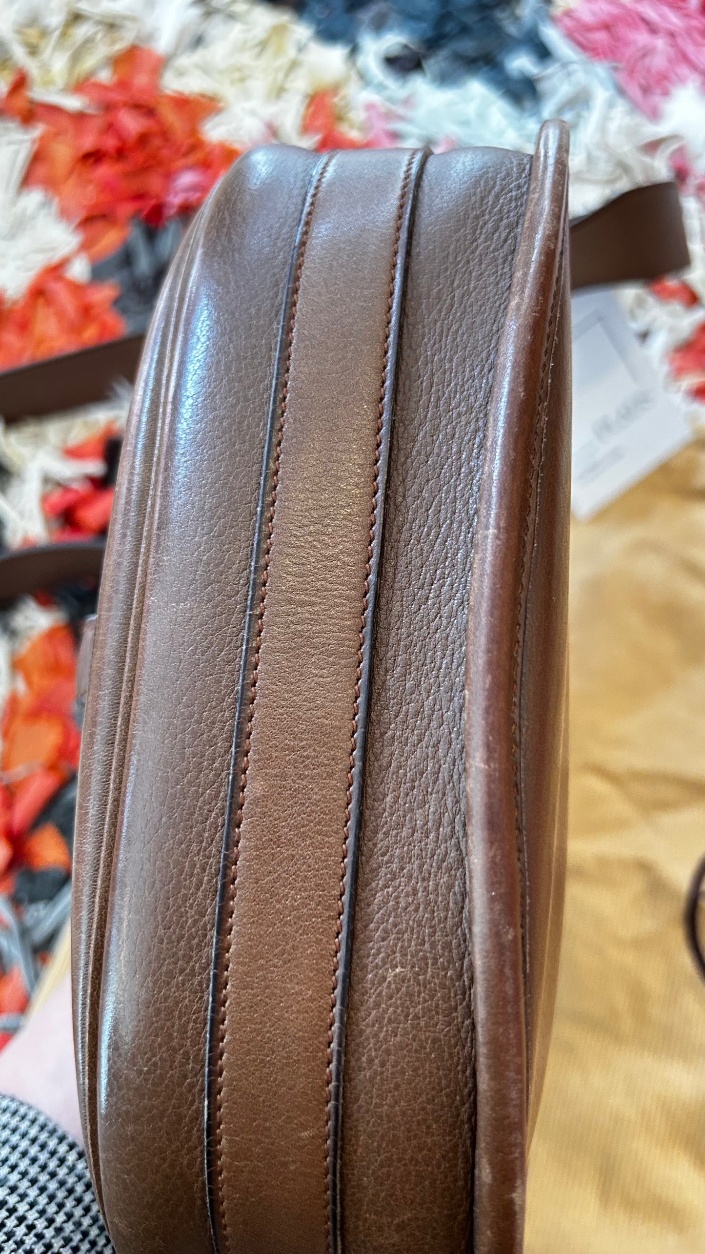 HERMES Vintage Schultertasche "Balle de Golf" 1976