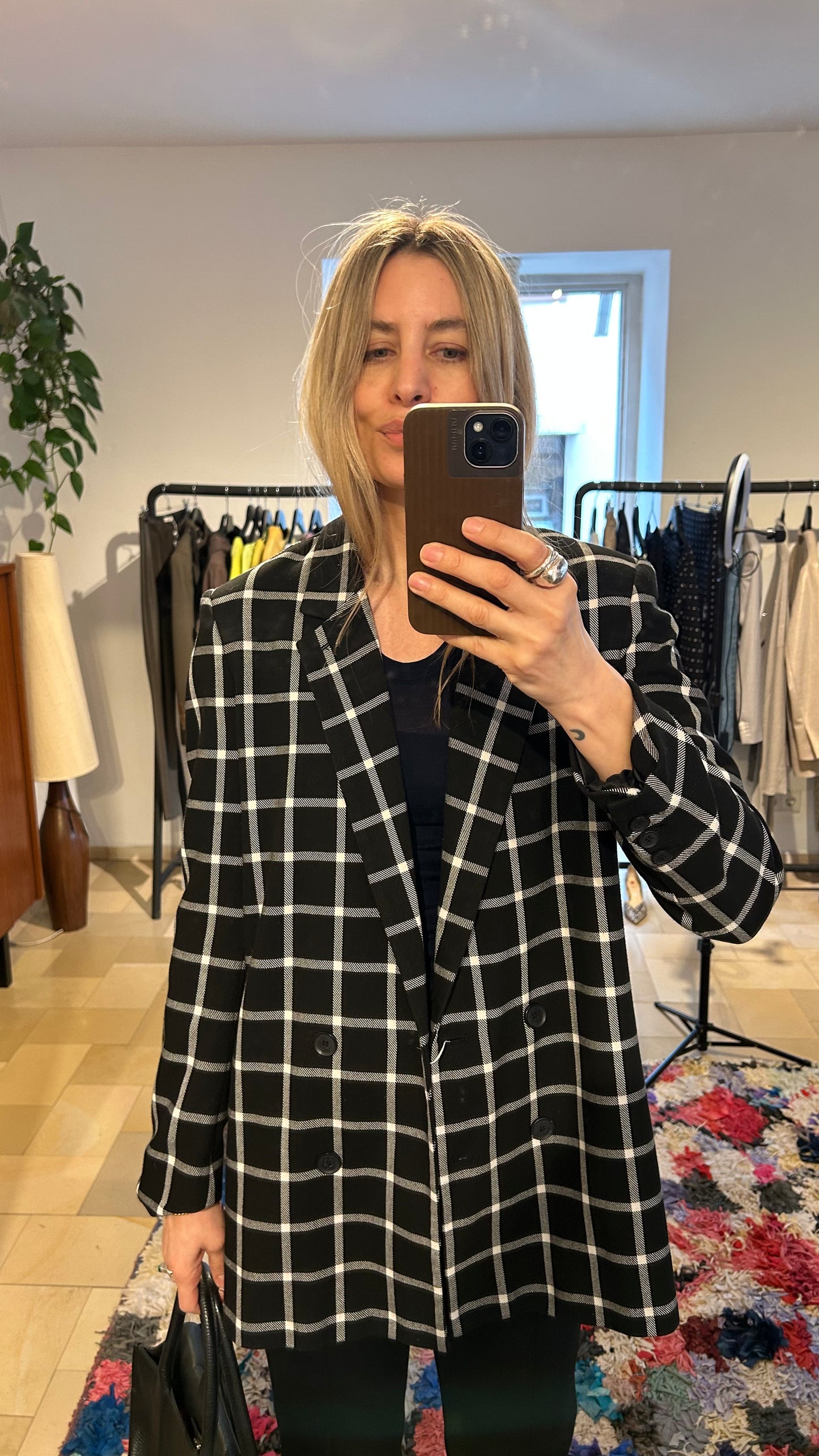 YAYA Blazer b/w Karo / M